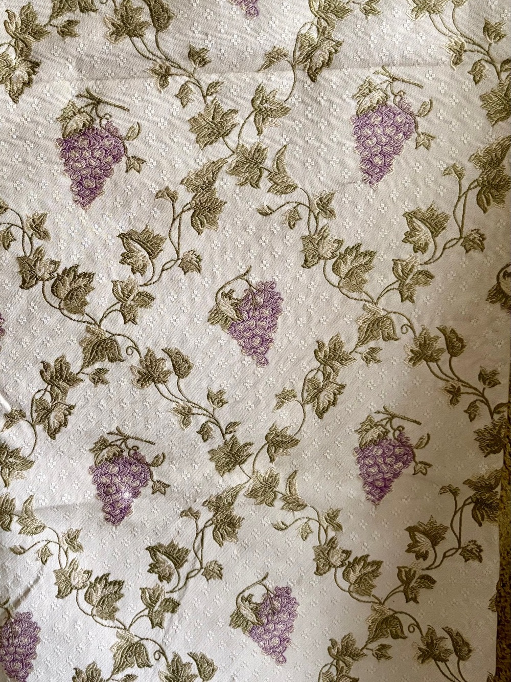 Vintage Kravet Couture Napa Lilac Brocade Fabric 1 yard